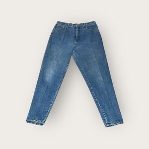 Vintage Hongkong L.A. BLUES Relaxed Rise Jeans Womens Plus Size 18 Long W34 L31